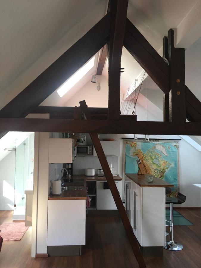 Dachstudio Im Geteviertel - Citynah เบรเมน ภายนอก รูปภาพ