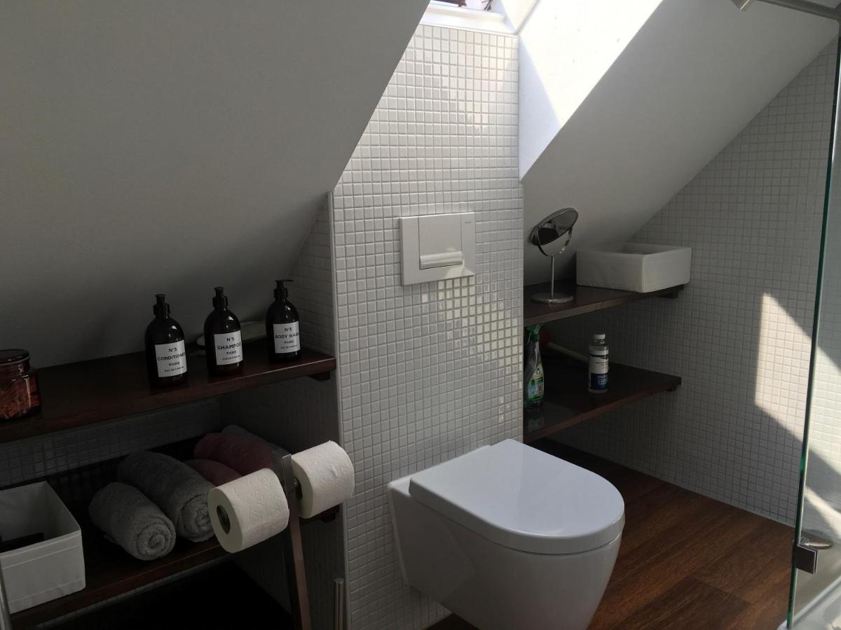Dachstudio Im Geteviertel - Citynah เบรเมน ภายนอก รูปภาพ