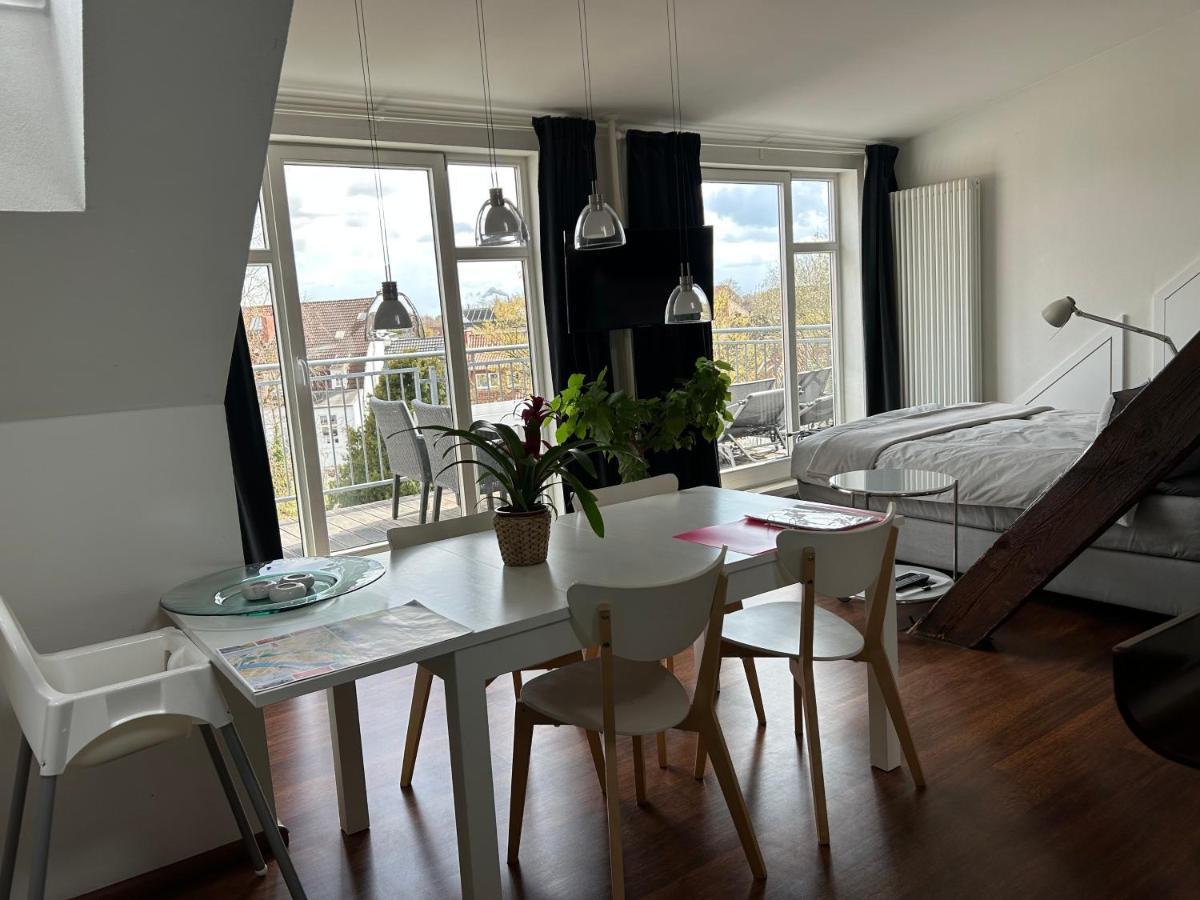 Dachstudio Im Geteviertel - Citynah เบรเมน ภายนอก รูปภาพ