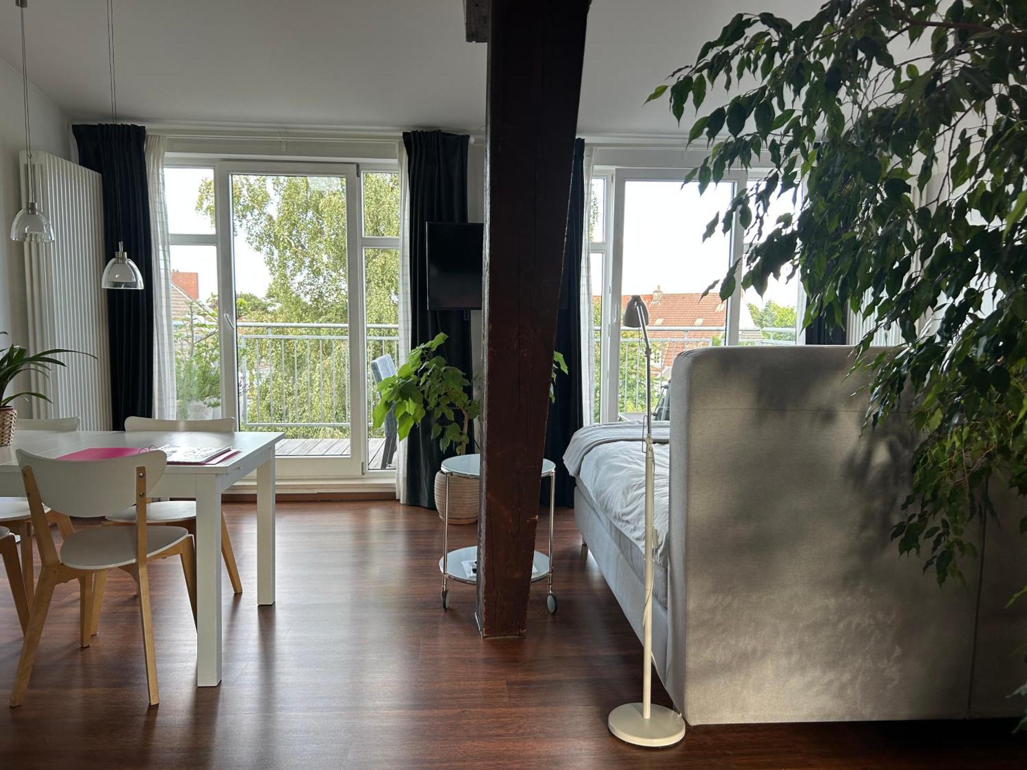Dachstudio Im Geteviertel - Citynah เบรเมน ภายนอก รูปภาพ